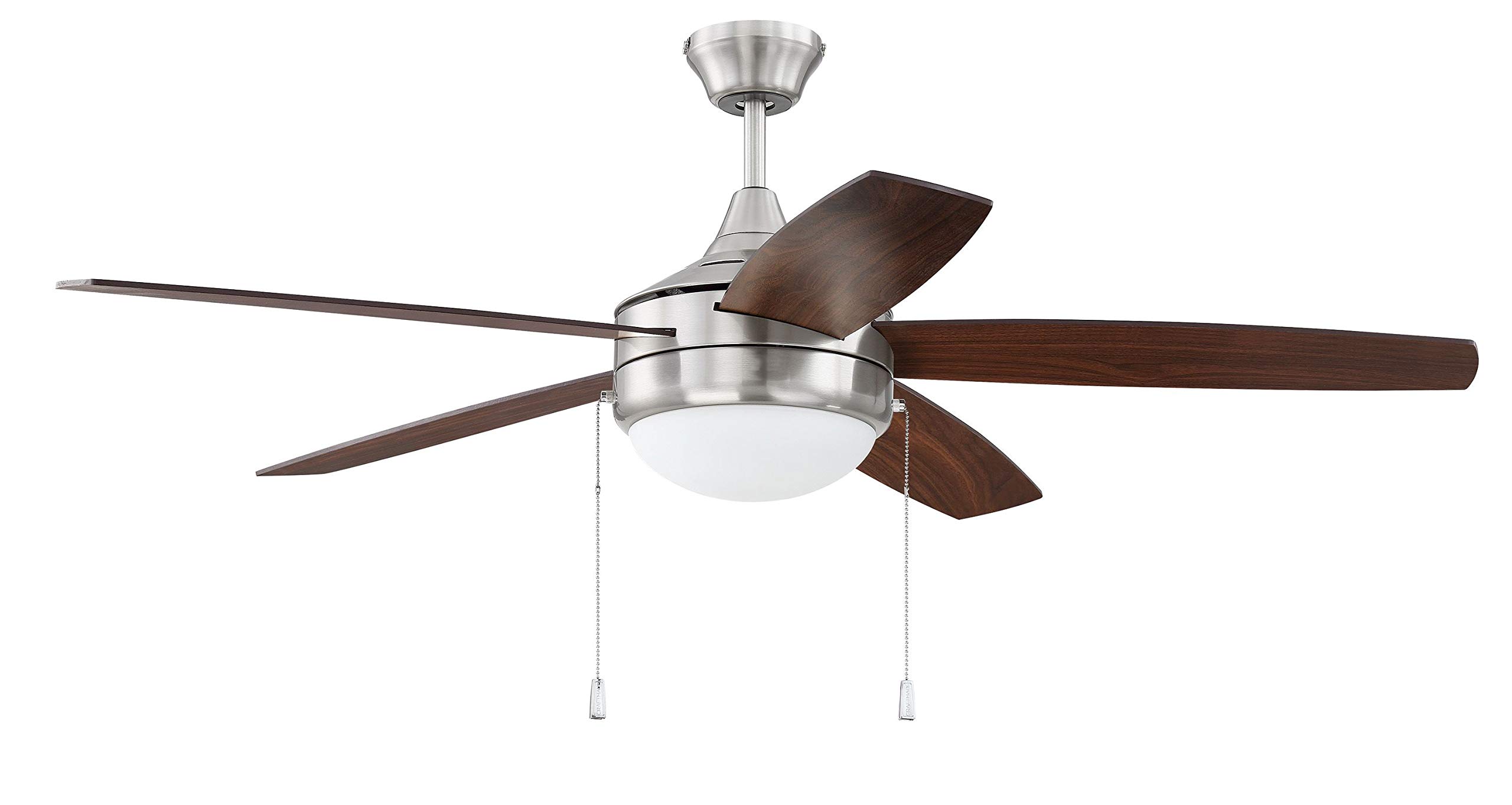 Craftmade Phaze 5 PHA52BNK5 52″ Brushed Polished Nickel Ceiling